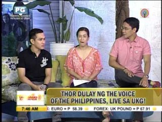 The Voice PH's Thor sings on UKG