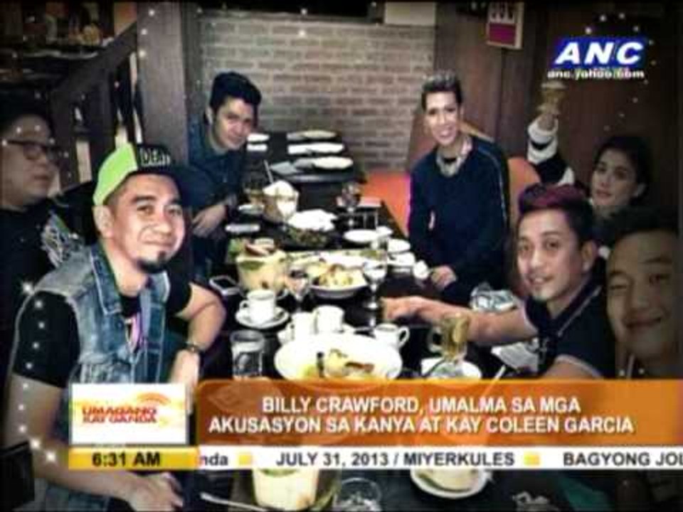 Billy Crawford defends 'It's Showtime' co-host Coleen