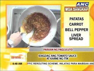 Recipe: Kalderetang itik