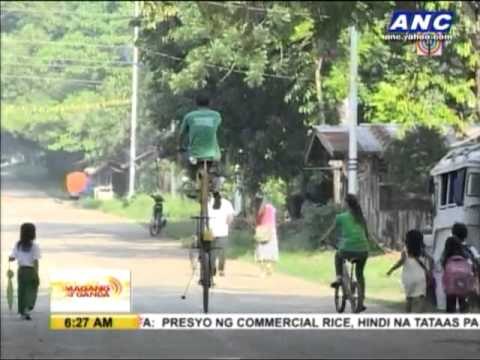 6-foot-tall bike in Palawan wows crowd
