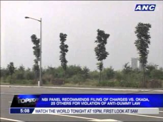 NBI wants raps filed vs tycoon Okada, 25 others