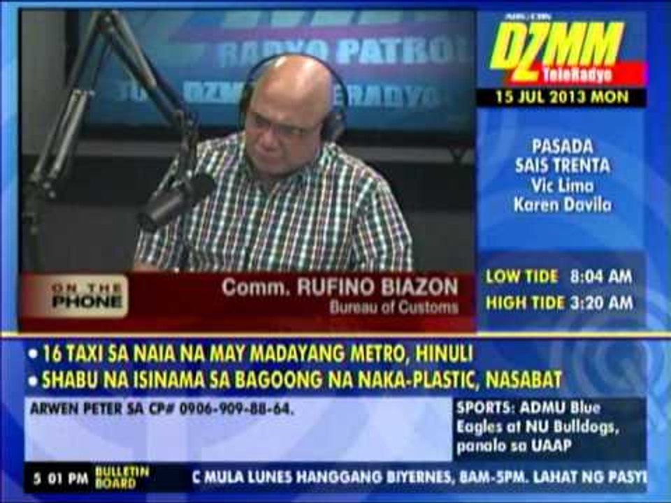 Cleaning up Customs: Biazon eyes merger of ports