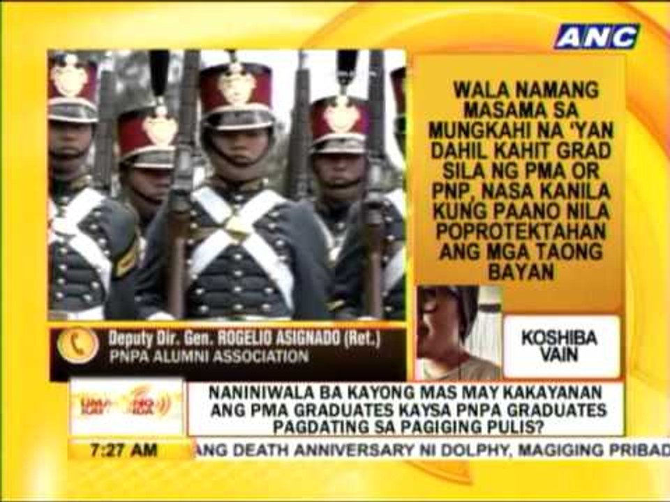 Punto por Punto: PMAers sa PNP?