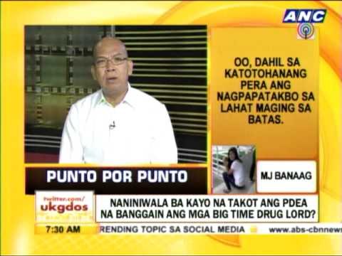 Punto por Punto: PDEA takot banggain ang mga big time drug lord?
