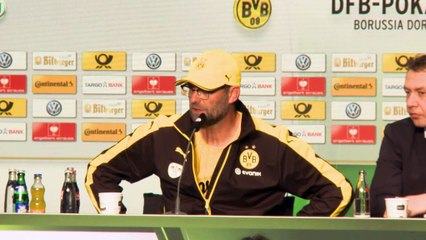 Copa de Alemania - Jurgen Klopp, dolido en su despedida