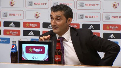Ernesto Valverde: "Messi es casi imparable"