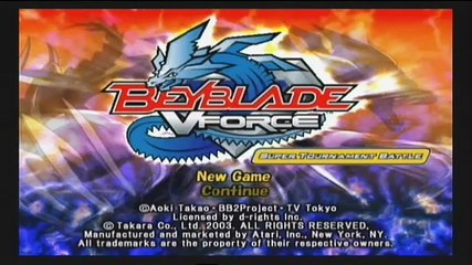 Beyblade VForce: Super Tournament Battle - Tyson & Dragoon V2