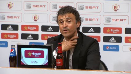 Luis Enrique: "No somos invencibles"