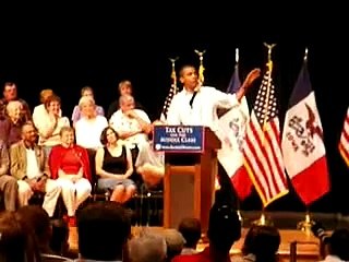 Obama speaks about middle class tax cuts