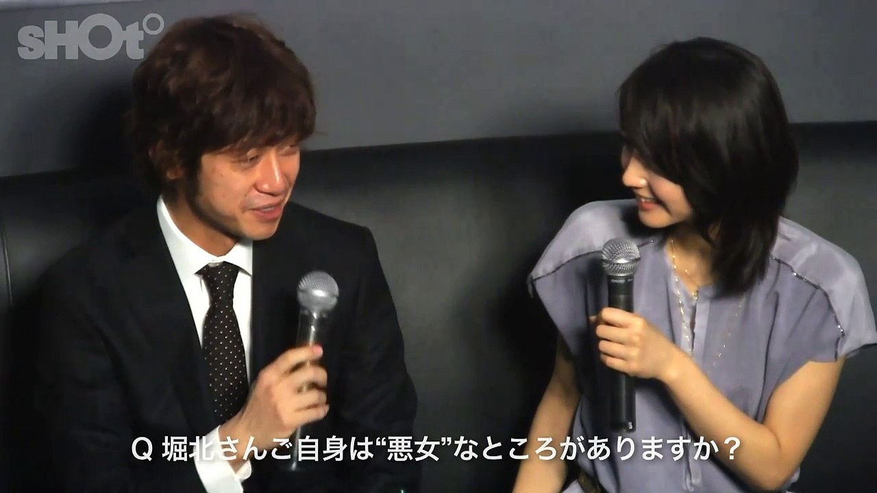 映画『白夜行』記者会見で監督が本音トーク。堀北真希さん本当は悪女!？
