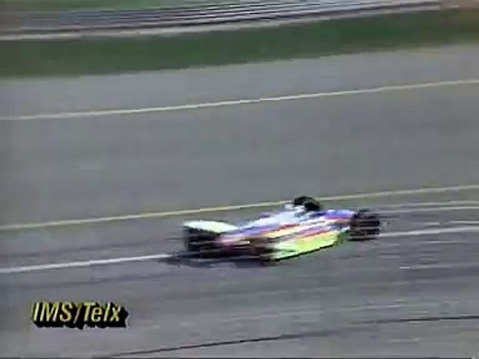Acidente do Nelson Piquet nos treinos de 500 milhas de Indianapolis de 1992