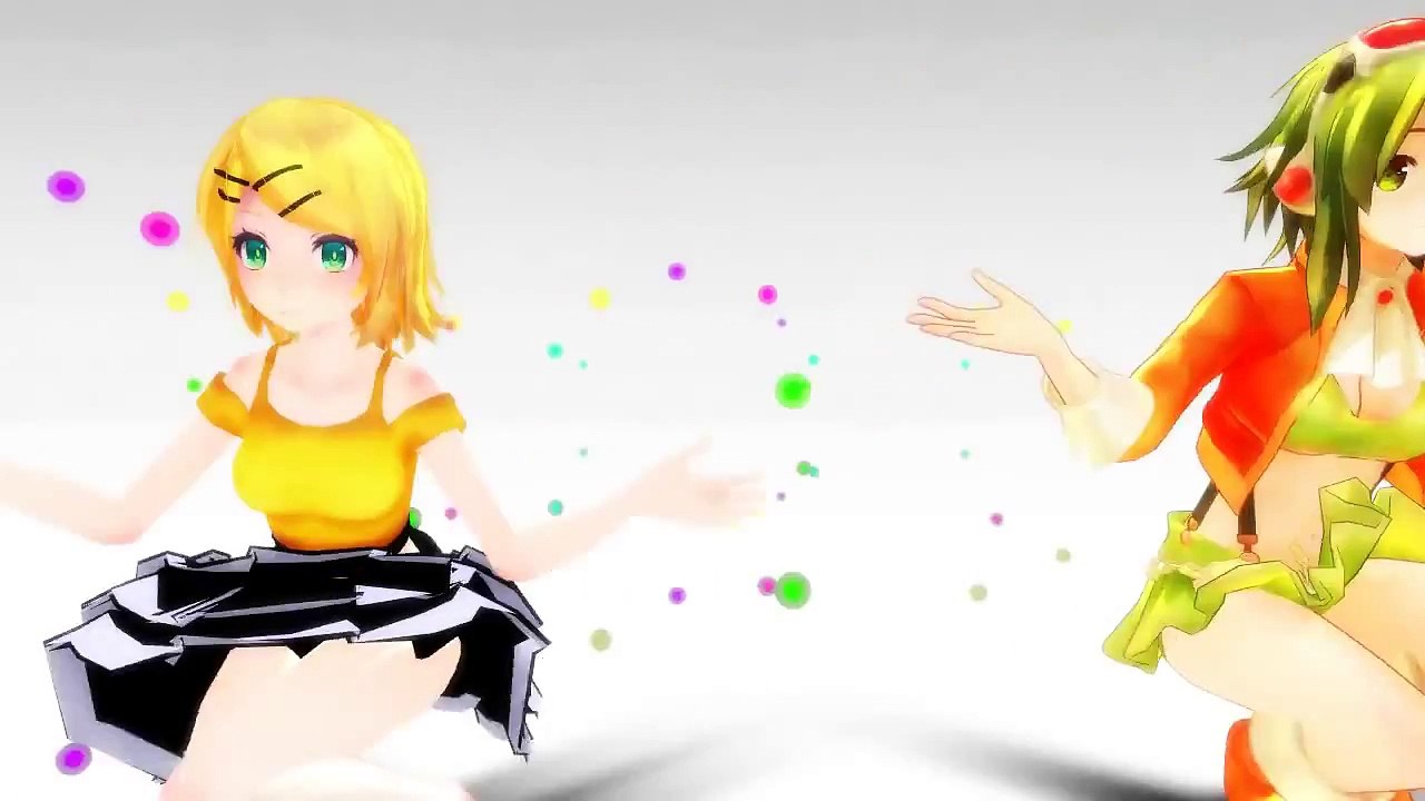 MMD Mr Music Megpoid Gumi Kagamine Rin Len Hatsune Miku Akita Neru Megurine Luka