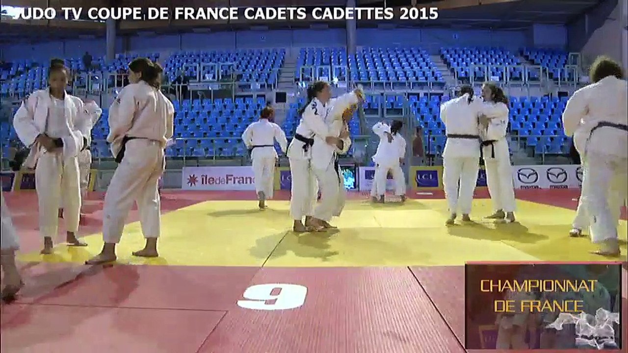 Chpt de France par équipes cadets/cadettes 2015 - Tapis 6 (REPLAY)