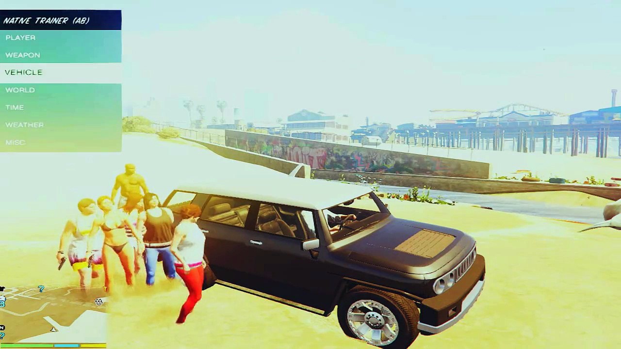 GTA V on the Beach