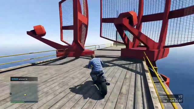 GTA 5 - Impossible Bike Race l Ha Not So Impossible! (GTA Online Racing)