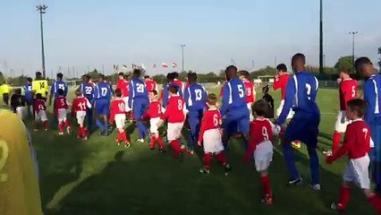 L'entree des joueurs au tournoi de la pentecôte
