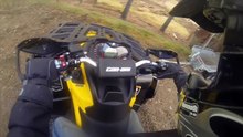 Suzuki ltr 450 vs Can Am Outlander 1000 xt-p