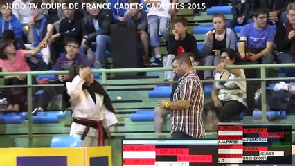 Chpt de France par équipes cadets/cadettes 2015 - Tapis 3 (REPLAY)