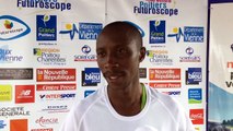 Réaction de Duncan Kiptanui Kipturgat après sa victoire sur le semi-marathon Poitiers-Futuroscope