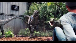 Jurassic World - Owen saves a guy from the Raptors (2015) Chris Pratt