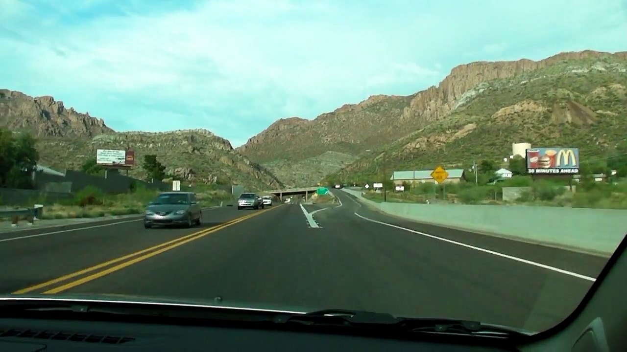 Amazing Drive, Phoenix to Globe, AZ