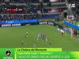 Chalaca de Giorgio Chiellini (Juventus) a Lazio