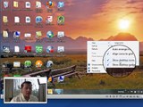 How to hide desktop icons on both the Mac and PC