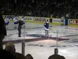 Jacob Hoggard Singing the Canadian National Anthem