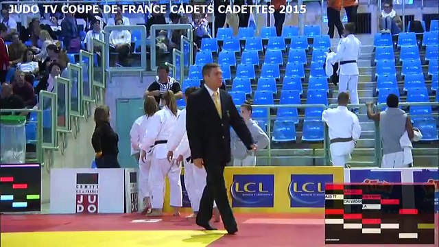 Chpt de France par équipes cadets/cadettes 2015 - Tapis 5 (REPLAY)