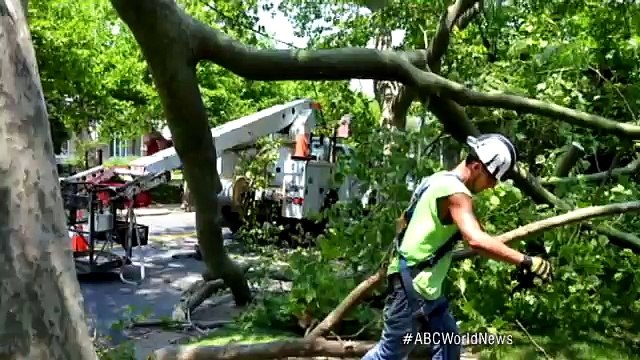 Extreme Heat and Thunderstorms Wreak Havoc Across America