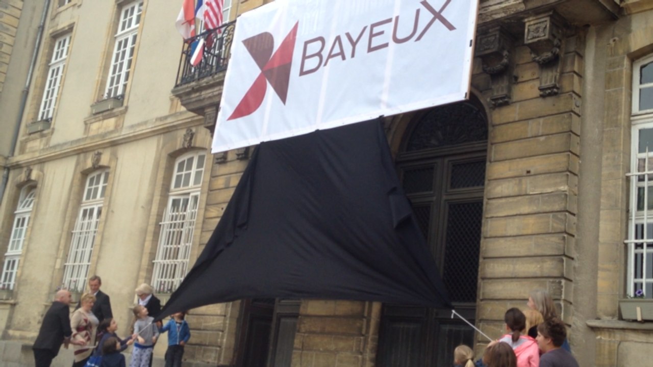 Inauguration du parvis de la mairie