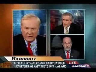 Télécharger la video: Chris Matthews Rips Into Iraq War Supporter