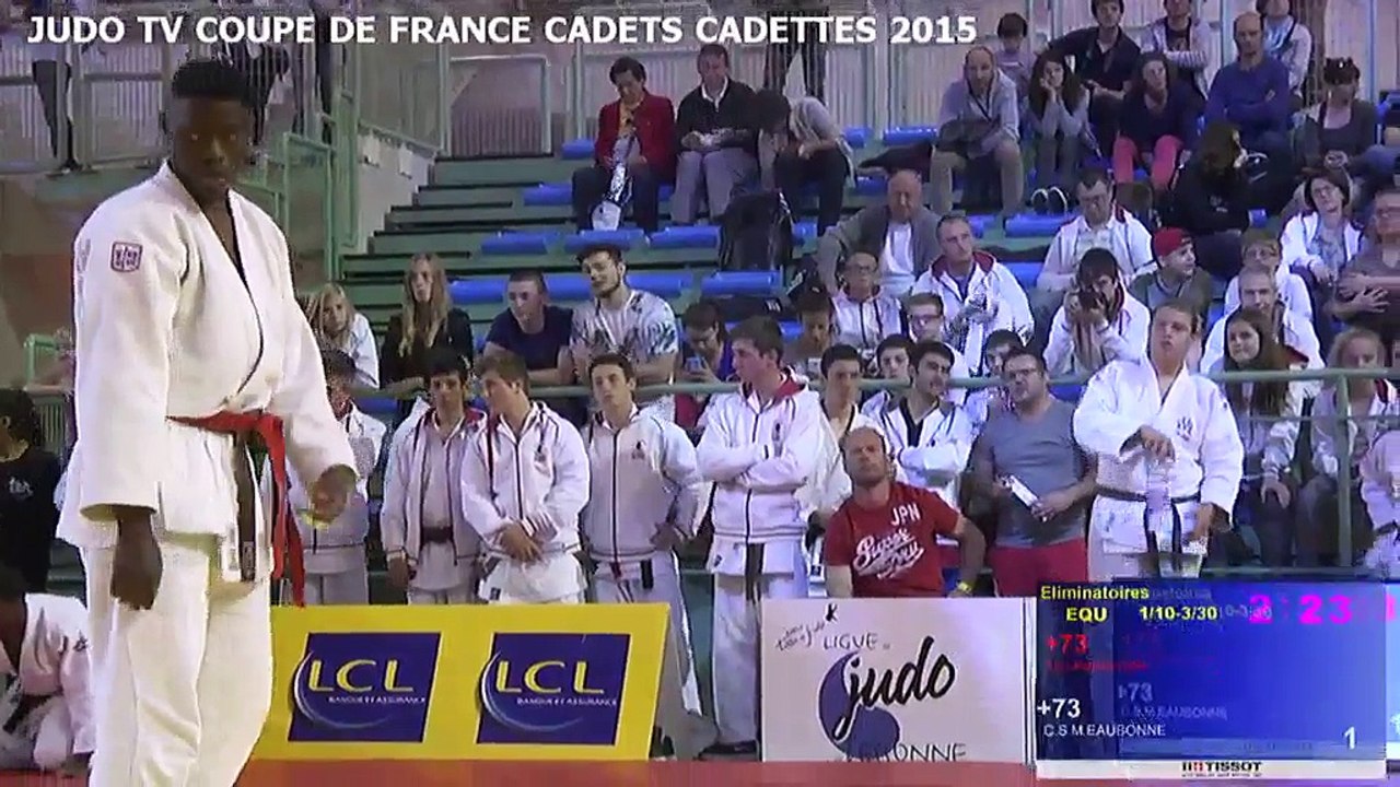 Chpt de France par équipes cadets/cadettes 2015 - Tapis 4 (REPLAY)