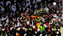 عربستان سعودی؛ مراسم تدفین آخرین قربانی حمله به مسجد شیعیان