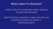 Material Design Animation - Jobs allocation First Fit & Best Fit