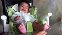 Tickling Mason's Feet