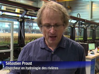 Pour prévenir les inondations, un simulateur de crues unique en Europe