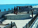 Cannon Firing at Fort Henry