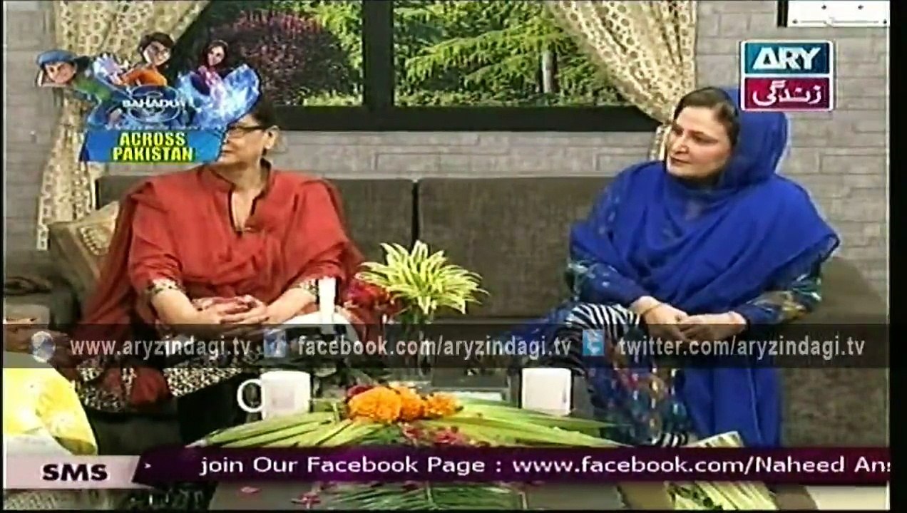 Naheed Ansari Show 31st May 2015