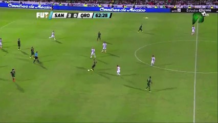El cuarto gol de Santos, sí, también del 'Chuleta'
