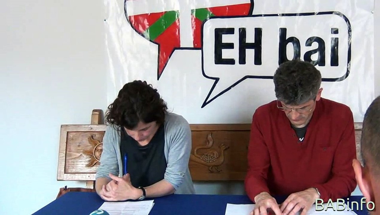 Réaction d'EH Bai à l'opération policière anti-ETA de Biarritz