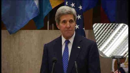 Kerry anula su visita a España por un accidente de bicicleta