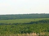 UFO HOVERING OVER CANADA MAKING CROP CIRCLES?? JUNE 11 2010!!!