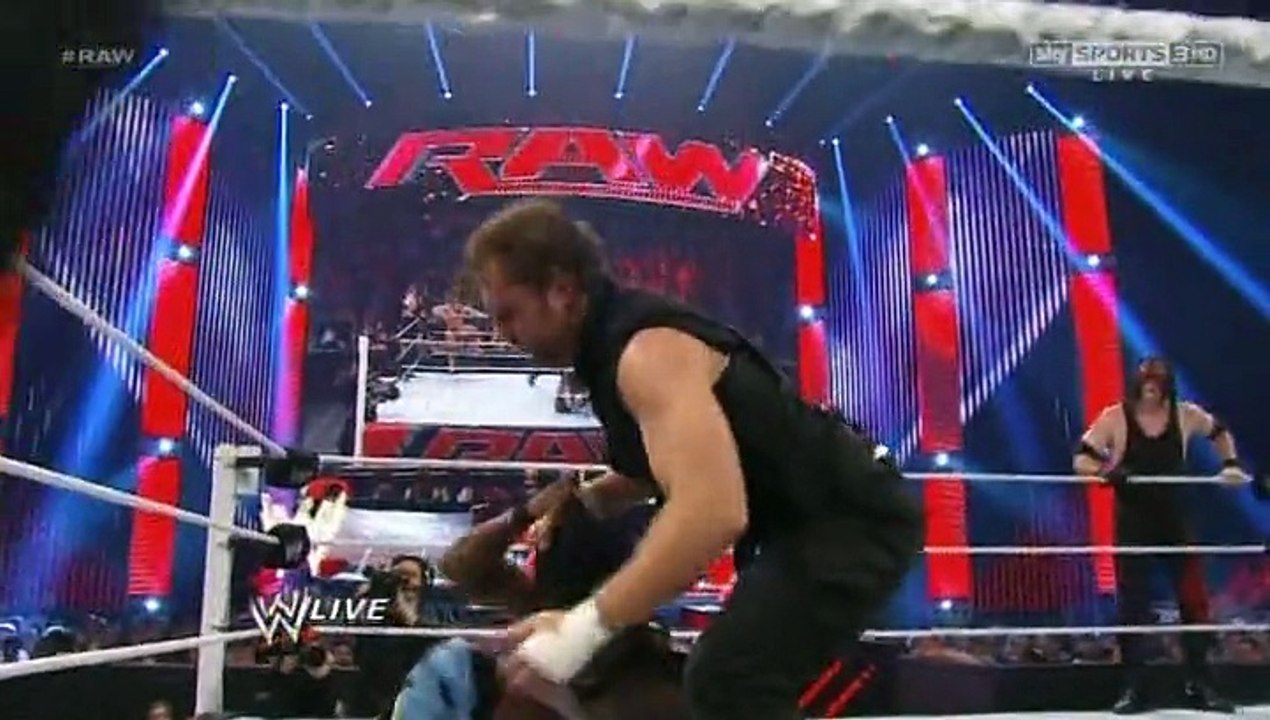 The Shield vs Daniel Bryan, Kane & Kofi Kingston (Raw 05.20.2013)