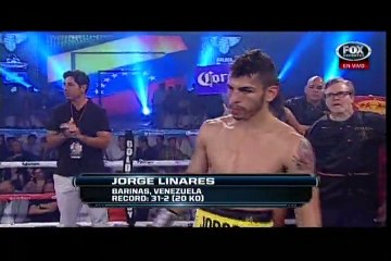 Jorge Linares vs Sergio Thompson - 31-03-2012