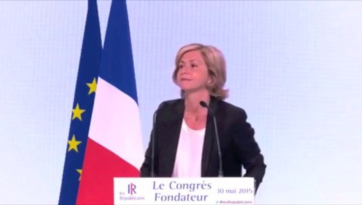 Discours de Valérie Pécresse au Congrès fondateur des Républicains