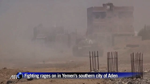 Fighting rages on in Yemen's southern city of Aden