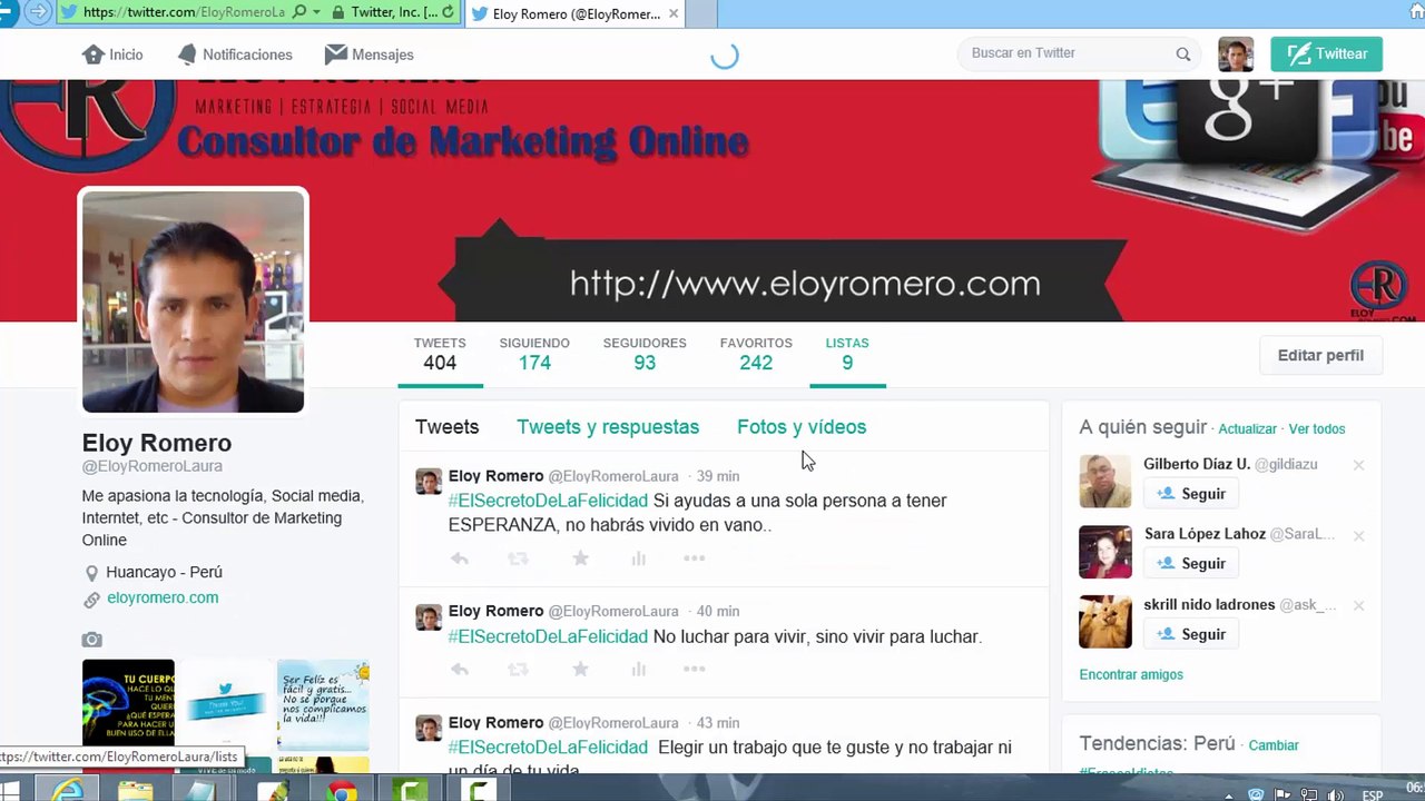 Cómo cambiar una Lista de Twitter?