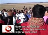 Normalistas rurales pretenden llegar a zacatecas