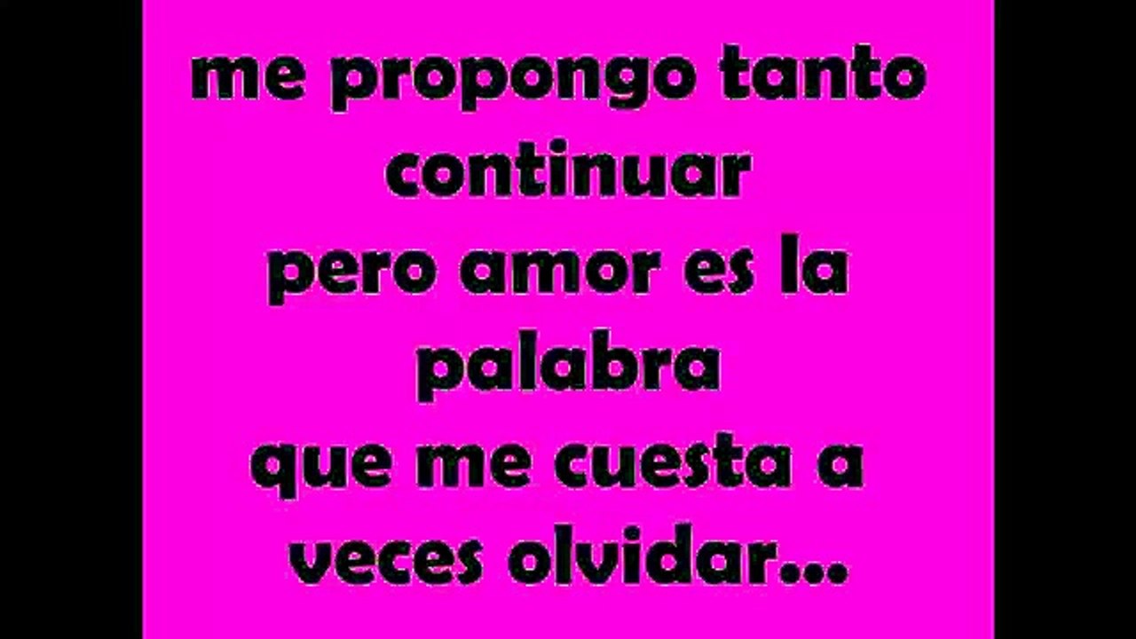 sálvame - RBD - Letra